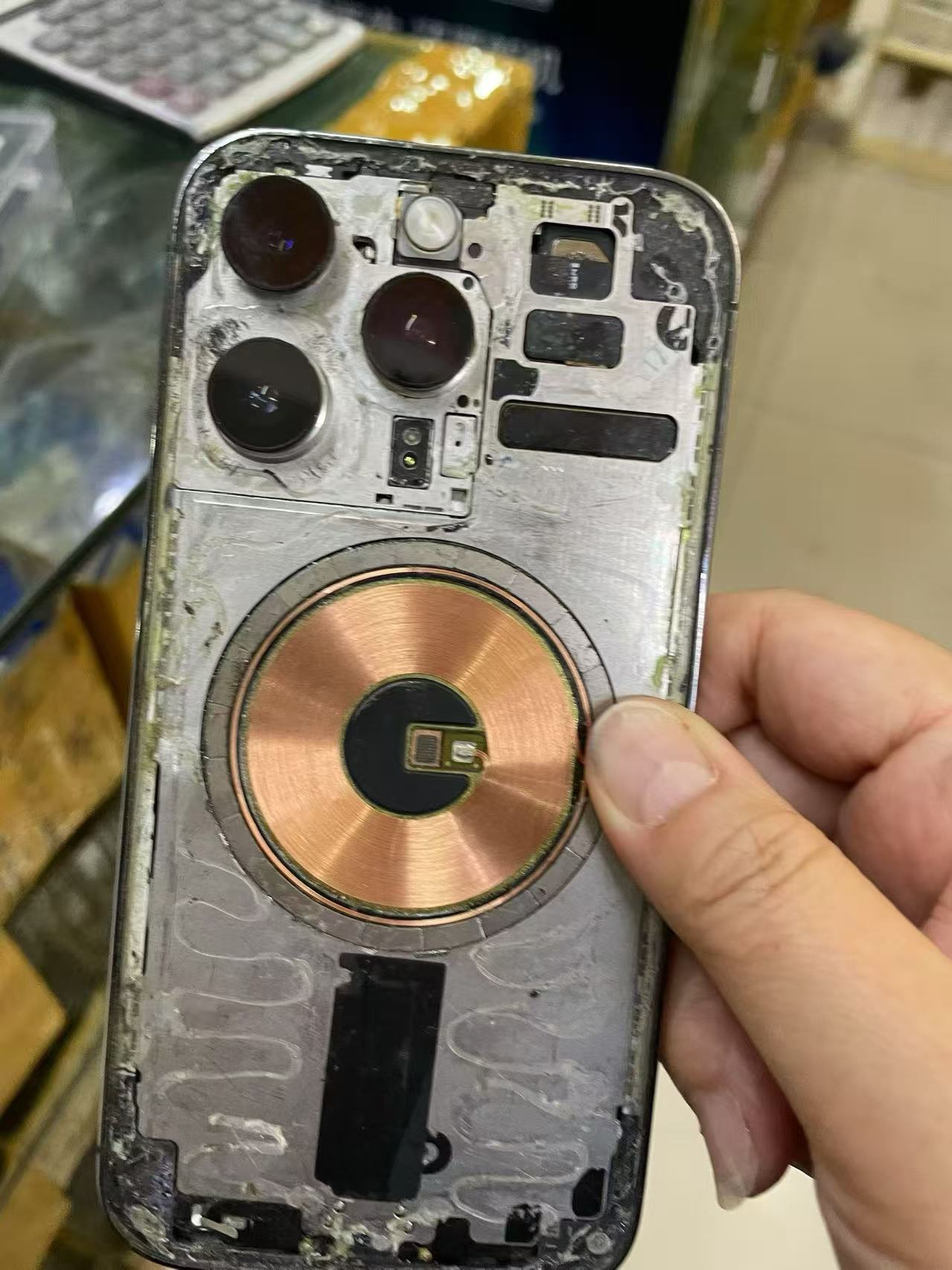昆明手机按键失灵维修：主板级通道复测参考图